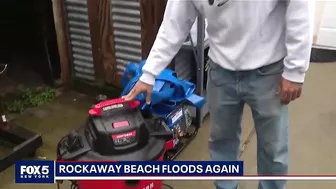 Rockaway Beach floods again