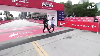 World record set as Kelvin Kiptum wins 2023 Chicago Marathon