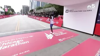 World record set as Kelvin Kiptum wins 2023 Chicago Marathon