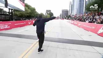 World record set as Kelvin Kiptum wins 2023 Chicago Marathon