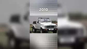 MARUTI SUZUKI GYPSY MODELS ( 1985 TO 2023 ) #SHORTS