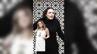 Natalia Sanint sigue imitando a demás participantes de MasterChef Celebrity