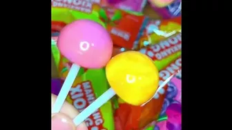 "Good-looking and delicious candies "Juice Lollipops" Eating candies Internet celebrity