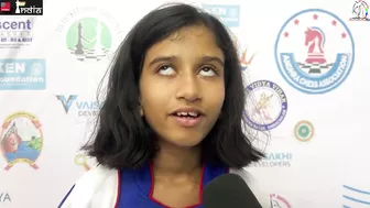 "I Follow The Games of Gukesh"- Siddhi Rao | 1st Runner Up | 36th U-11 Nationals Girls