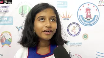 "I Follow The Games of Gukesh"- Siddhi Rao | 1st Runner Up | 36th U-11 Nationals Girls