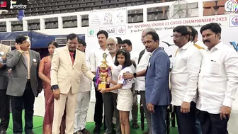 "I Follow The Games of Gukesh"- Siddhi Rao | 1st Runner Up | 36th U-11 Nationals Girls