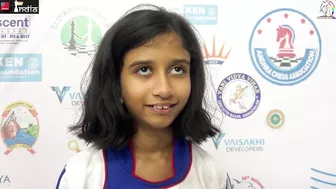 "I Follow The Games of Gukesh"- Siddhi Rao | 1st Runner Up | 36th U-11 Nationals Girls