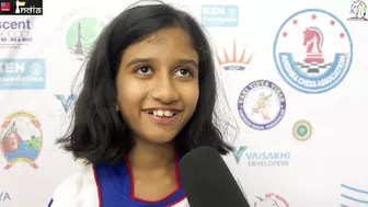 "I Follow The Games of Gukesh"- Siddhi Rao | 1st Runner Up | 36th U-11 Nationals Girls