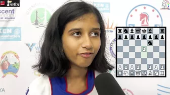 "I Follow The Games of Gukesh"- Siddhi Rao | 1st Runner Up | 36th U-11 Nationals Girls