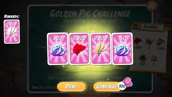 Angry Birds 2 Golden Pig Challenge 6 Rooms (Red Bird)