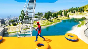 GTA 5 Spiderman Gameplay - Funny Moments & Fails Compilation (GTA 5 Mods Gameplay) #206