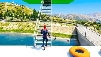 GTA 5 Spiderman Gameplay - Funny Moments & Fails Compilation (GTA 5 Mods Gameplay) #206