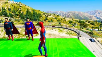 GTA 5 Spiderman Gameplay - Funny Moments & Fails Compilation (GTA 5 Mods Gameplay) #206