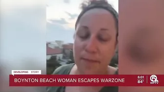 Boynton Beach woman escapes Israel as conflict with Hamas rages