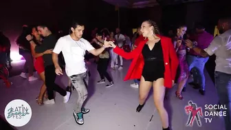 Jovanny & Tayler - Bachata Social Dancing | Latin Beach Fest DR 2022 (Punta Cana)