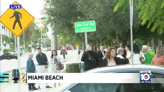 Miami Beach names street after salsa queen Celia Cruz