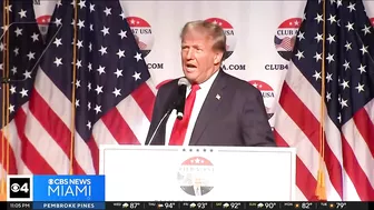 Trump attacks Biden on foreign policy during West Palm Beach event as Israel-Hamas war rages