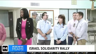 Israel solidarity rally held in Dania Beach