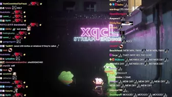 xQc tries to be a Gigachad before ending stream