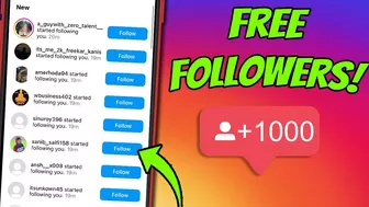 How to Increase Followers on Instagram - Free Instagram Followers Android iOS