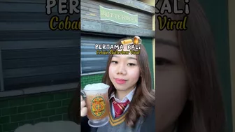 Cobain Butter Beer #harrypotter #shortsviral #viral #shortvideo #shorts #london #holiday #travel #uk