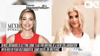 'So Gross': Denise Richards Called Out for Collaborating With Daughter Sami Sheen, 19, on OnlyFans