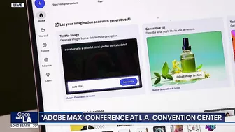 'Adobe Max' conference at LA Convention Center