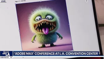 'Adobe Max' conference at LA Convention Center