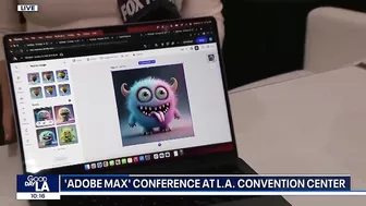 'Adobe Max' conference at LA Convention Center