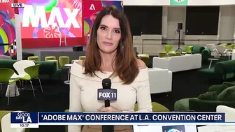 'Adobe Max' conference at LA Convention Center