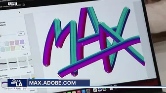 'Adobe Max' conference at LA Convention Center