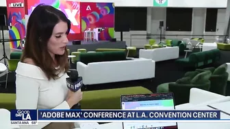 'Adobe Max' conference at LA Convention Center