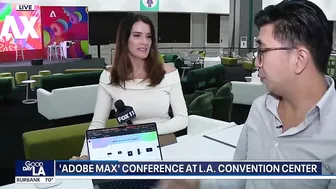 'Adobe Max' conference at LA Convention Center