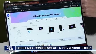 'Adobe Max' conference at LA Convention Center