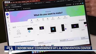 'Adobe Max' conference at LA Convention Center