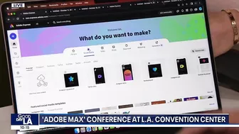 'Adobe Max' conference at LA Convention Center