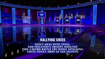 Rallying Cries | Final Jeopardy! | Celebrity Jeopardy!