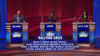 Rallying Cries | Final Jeopardy! | Celebrity Jeopardy!