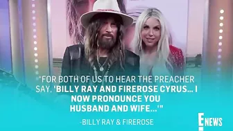 Billy Ray Cyrus Marries Firerose in "Beautiful, Joyous" Ceremony | E! News