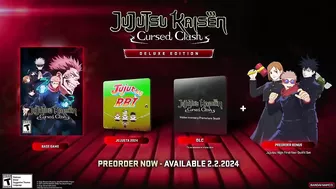 Jujutsu Kaisen Cursed Clash - Release Date Trailer | PS5 & PS4 Games