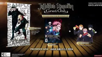 Jujutsu Kaisen Cursed Clash - Release Date Trailer | PS5 & PS4 Games