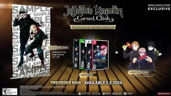 Jujutsu Kaisen Cursed Clash – Release Date Trailer