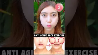 Get Chubby Cheeks With This Exercise At Home???? Anti-Aging Face Yoga #shorts #antiaging #beauty