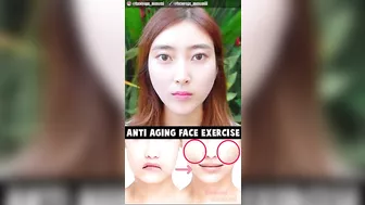 Get Chubby Cheeks With This Exercise At Home???? Anti-Aging Face Yoga #shorts #antiaging #beauty