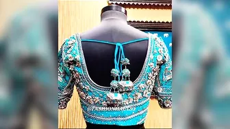 Designer Saree Blouse Designs????#designersaree #blousedesign #neckdesign #shorts #fashionhaul93