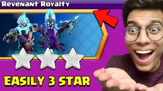 easiest way to 3 star Revenant Royalty Challenge (Clash of Clans)