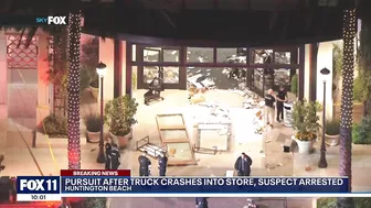 Car crashes into Kohl's in Huntington Beach