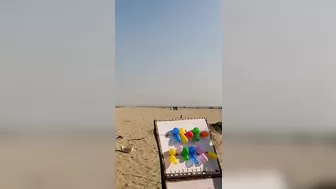 Balloon Shooting Game at Clifton Beach in Karachi, Pakistan ????????