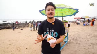 Visakhapatnam Beach Side Sweet Didi Selling Chatpata Kaccha Aam Masala Rs 30 Only l Vizag Food Tour