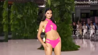 Top Candidates Sizzle in Pink Bikinis at MGI2023 Swimsuit Competition Rematch